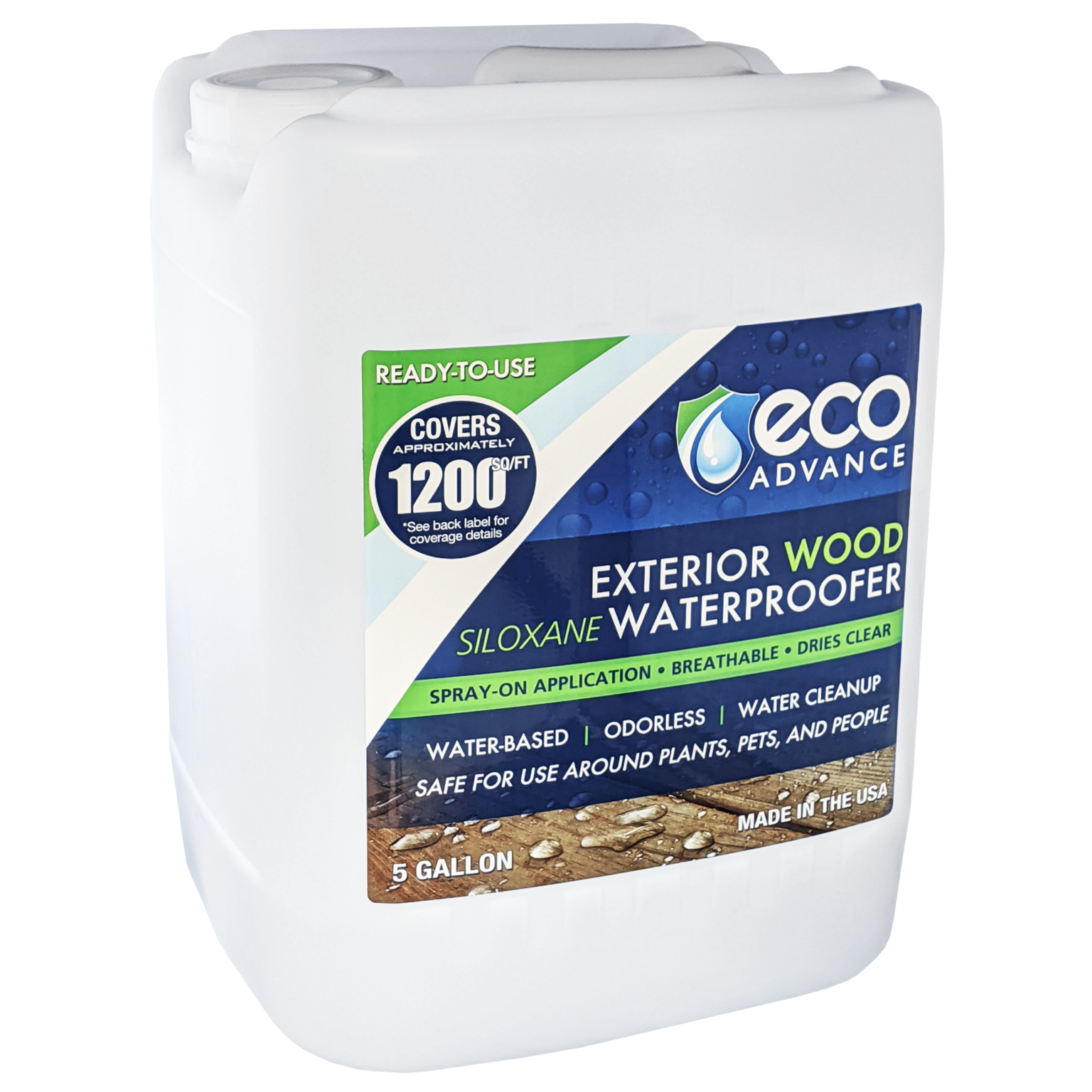 EA Exterior Wood Water Repellent 1 Gallon Eco Advance