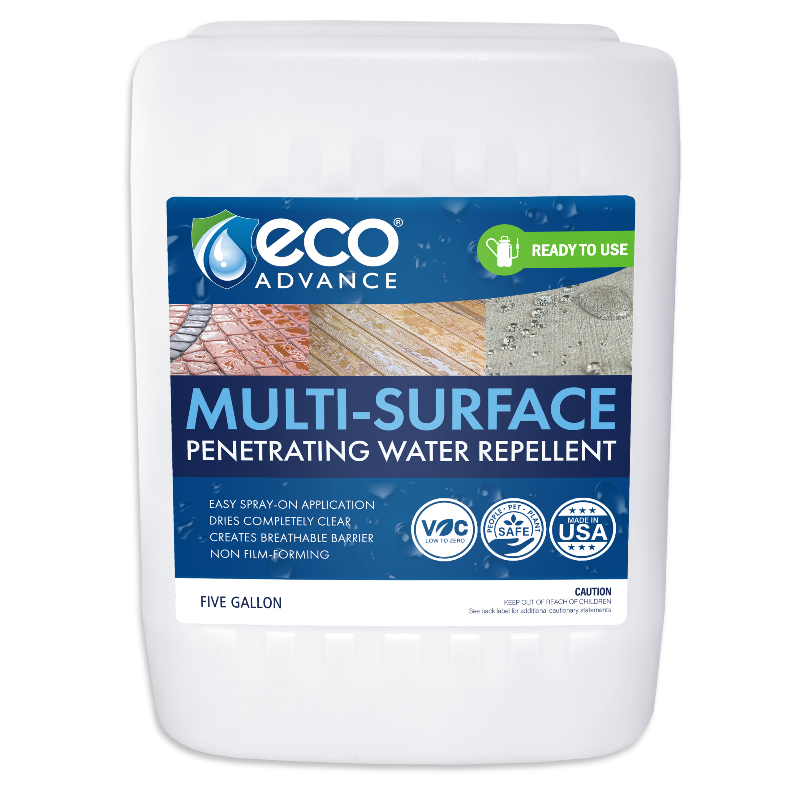EA Multi-Surface Water Repellent - Ready-to-Use - 5 Gallon - Image 5